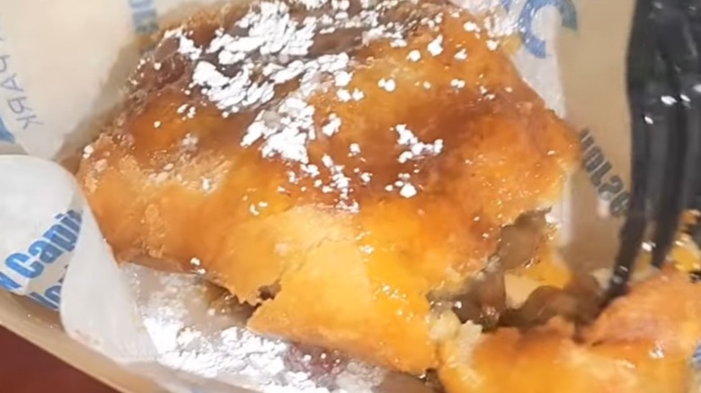 Deep Fried Pecan Pie from Oklahoma State Fair