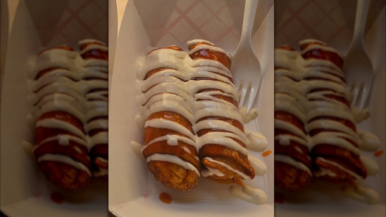 Dirty Dancing egg roll from the Indiana State Fair