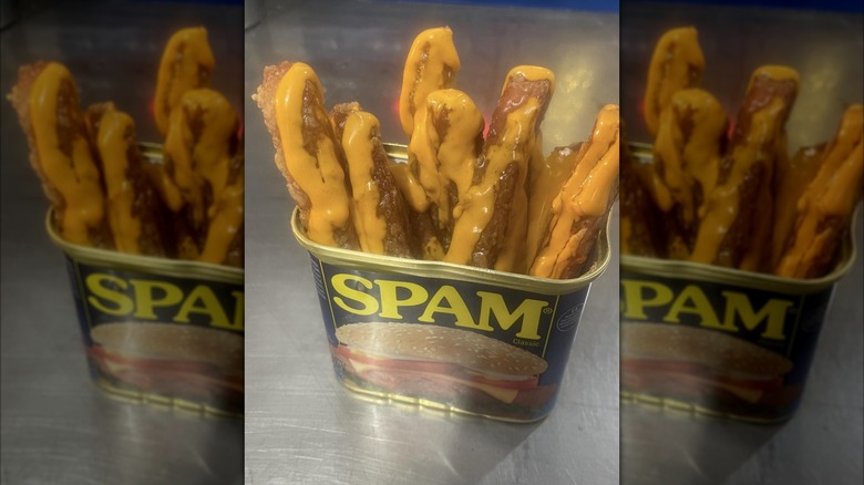 Sweet and spicy Spam fries from New Mexico State Fair