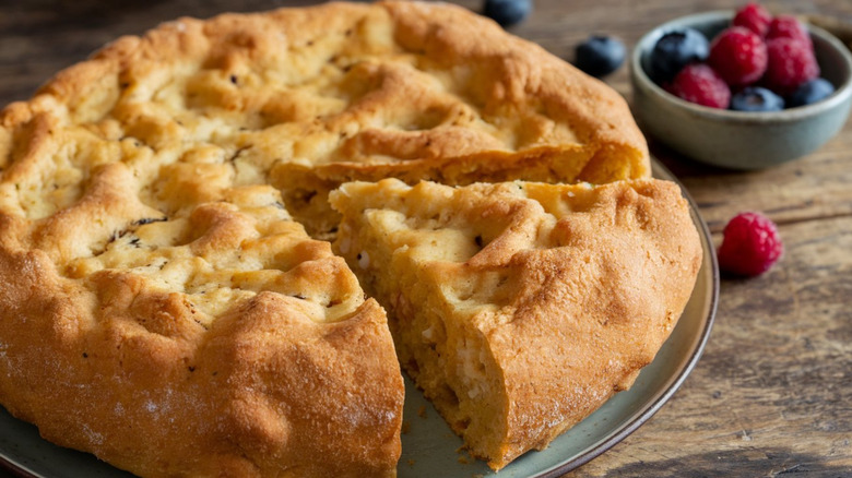 Loaf of bannock bread