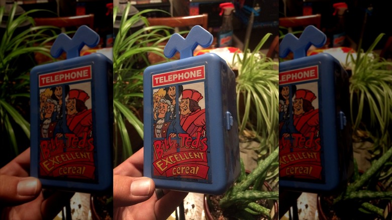 Bill & Ted's Excellent Cereal box