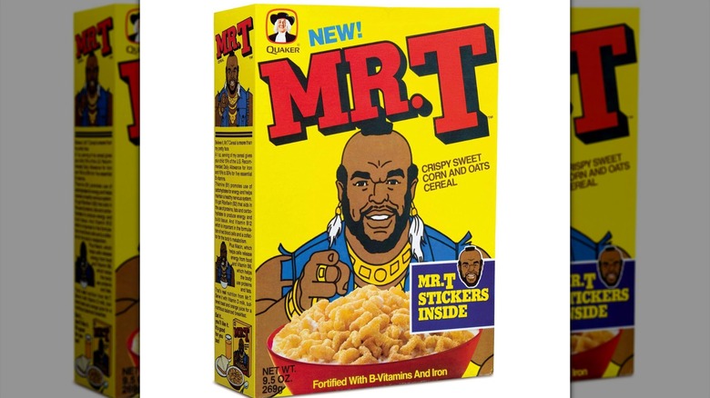 Mr. T Cereal box