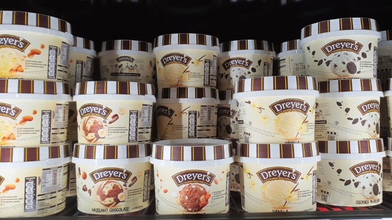 Dreyer's ice cream pints for sale.