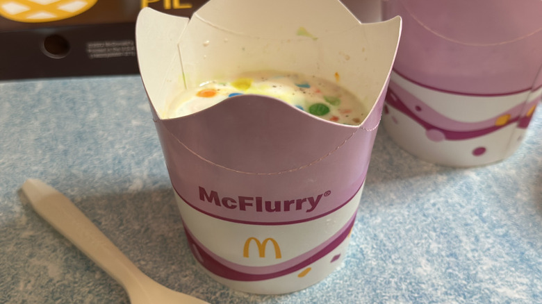 McDonald's McFlurry with M&Ms