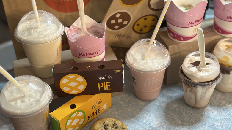 McDonald's dessert menu items