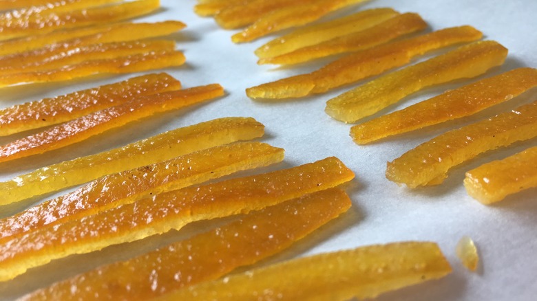 Candied citrus peels