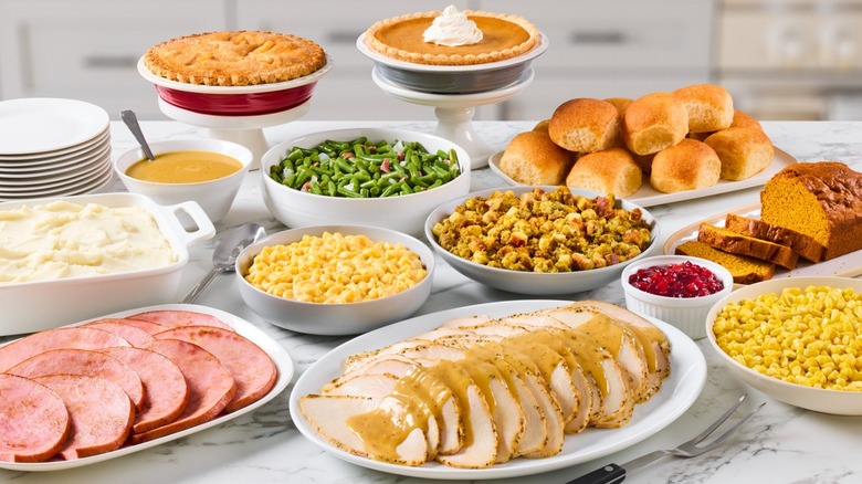 Thanksgiving foods from Bob Evans