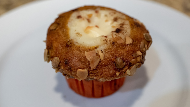 pumpkin cream cheese muffin from Starbucks