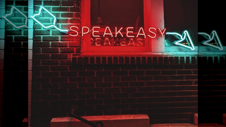 neon speakeasy sign
