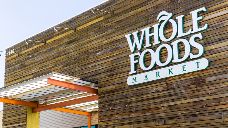 The exterior of Whole Foods Market