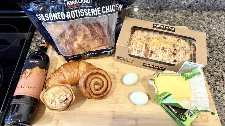 Selection of Costco items