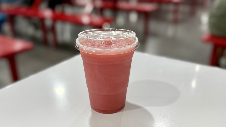 Strawberry and banana smoothie