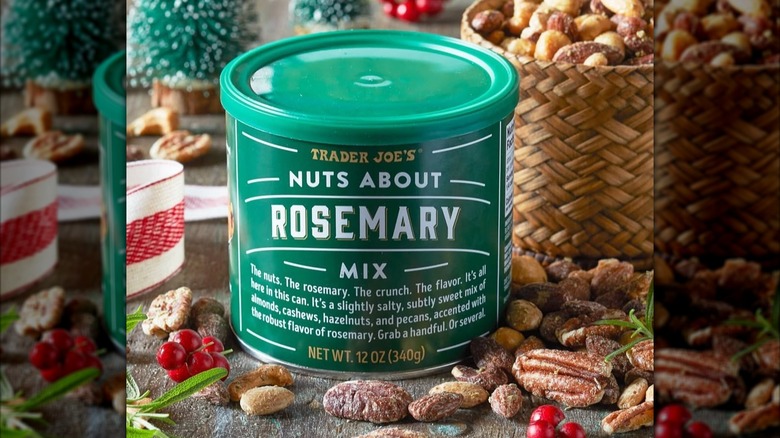 can of Trader Joe's nut mix