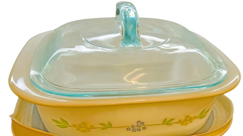 The CorningWare 5-liter covered casserole
