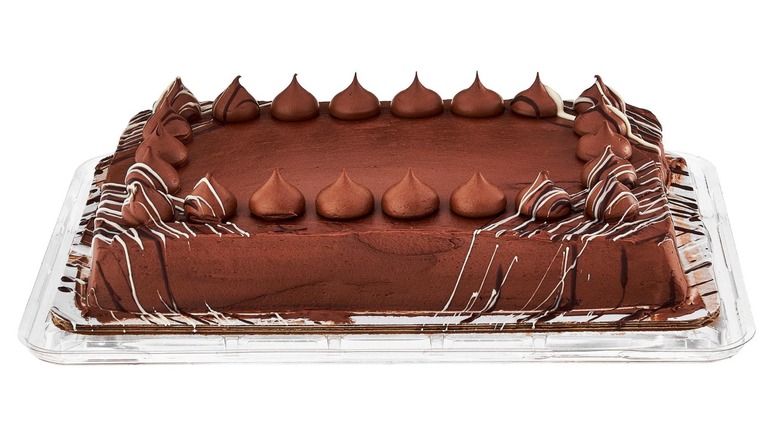 Walmart bakery Triple Chocolate Cake, Made with Hershey's Icing