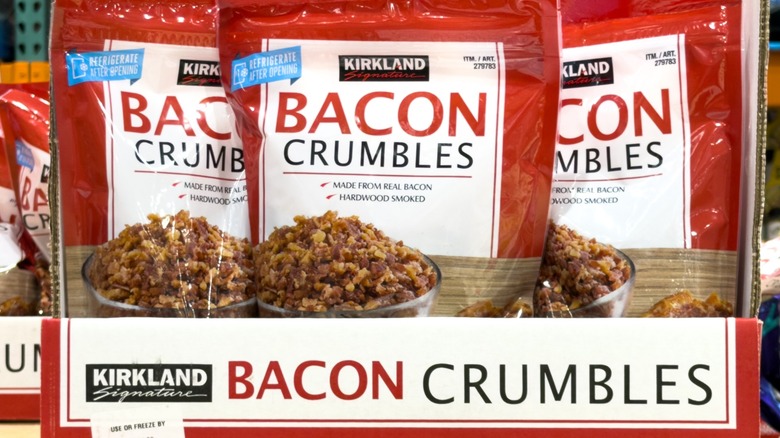 Kirkland Bacon Crumbles on Display for purchase