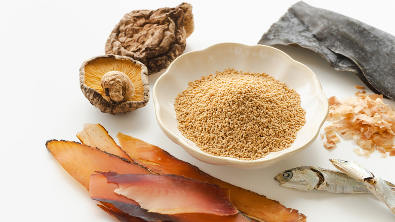 Japanese dashi stock, powder, instant dashi, Japanese-style soup stock