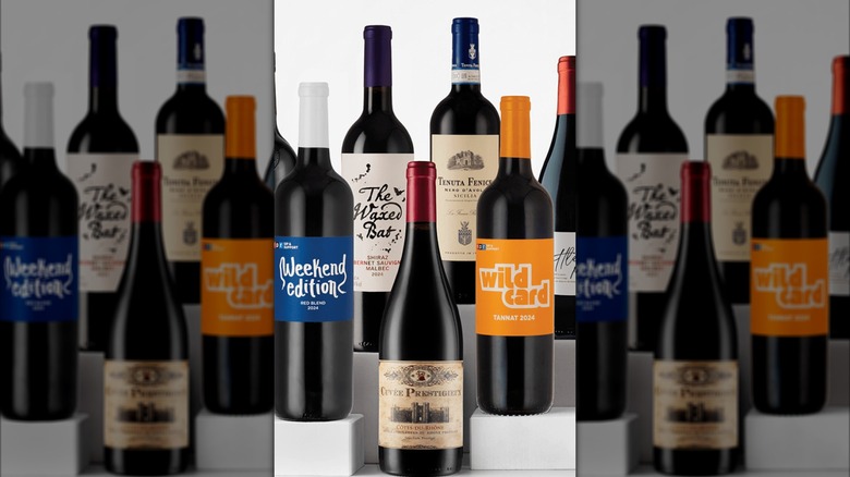 Assorted bottles from the NPR Wine Club