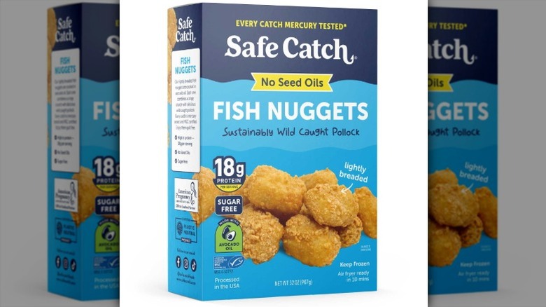 Box of Safe Catch Breaded Fish Nuggets
