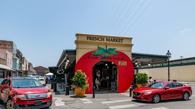 French Market Creole Tomato Festival entrance