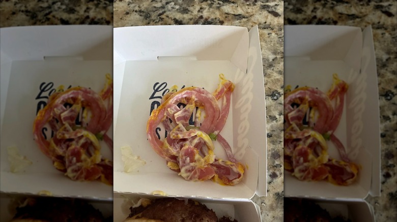 Pickled onions from Culver's, mirrored