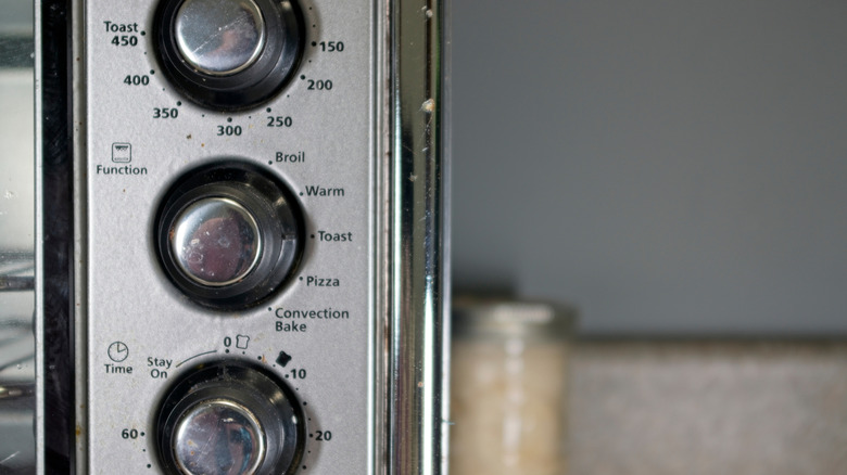Toaster oven settings