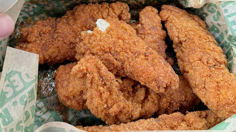 Order of Wingstop tenders