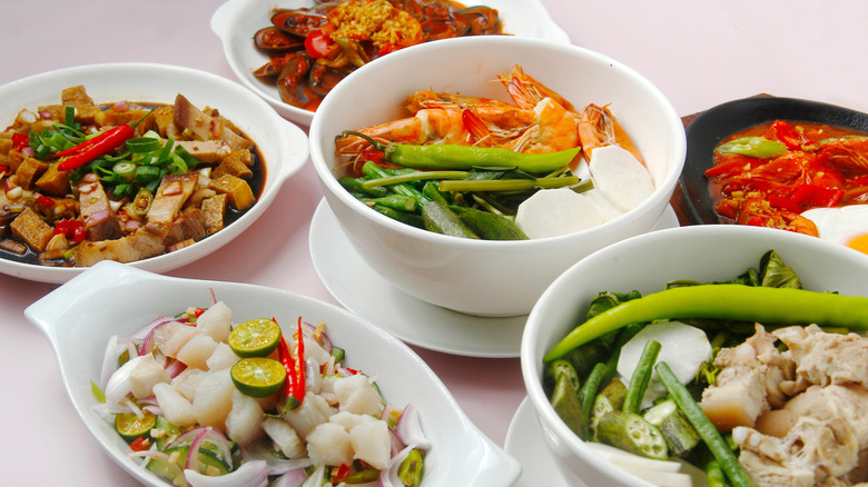 Spread of Filipino food