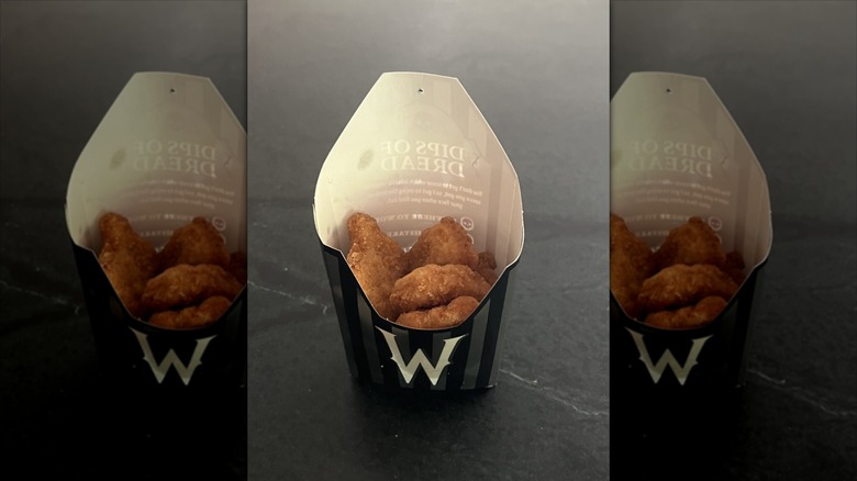 "Wednesday" promo with Wendy's Chicken Nuggets