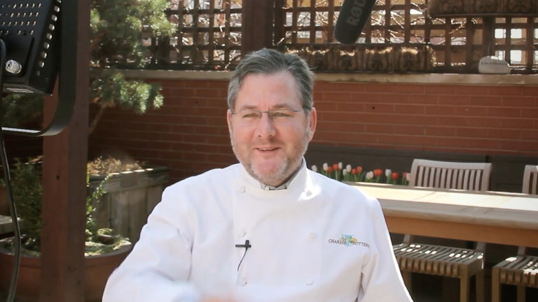Chef Charlie Trotter in an interview featured in the documentary "Love, Charlie"