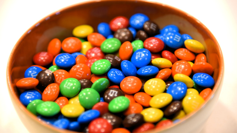 Bowl of M&Ms
