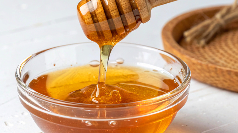 Bowl of honey