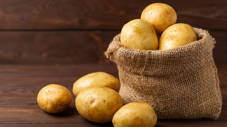 Sack of potatoes