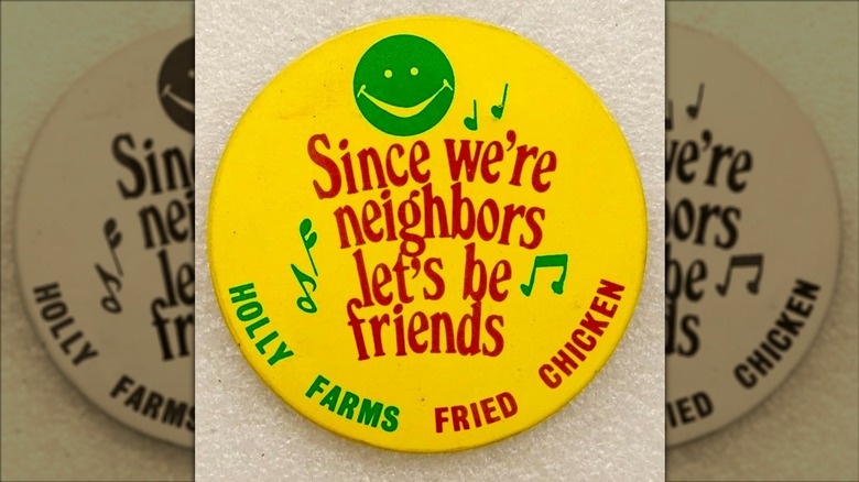 Holly Farms Fried Chicken button
