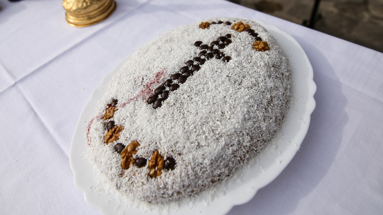 Kollyva on plate