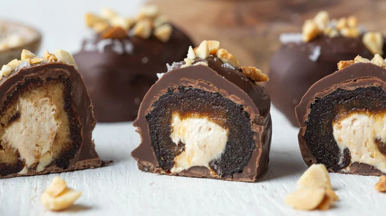 chocolates with peanuts