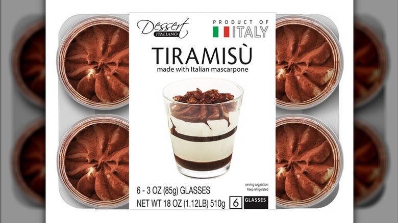 package of Dessert Italiano Tiramisu Cups