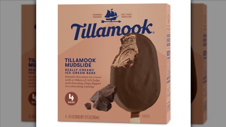 box of Tillamook Mudslide Ice Cream Bars