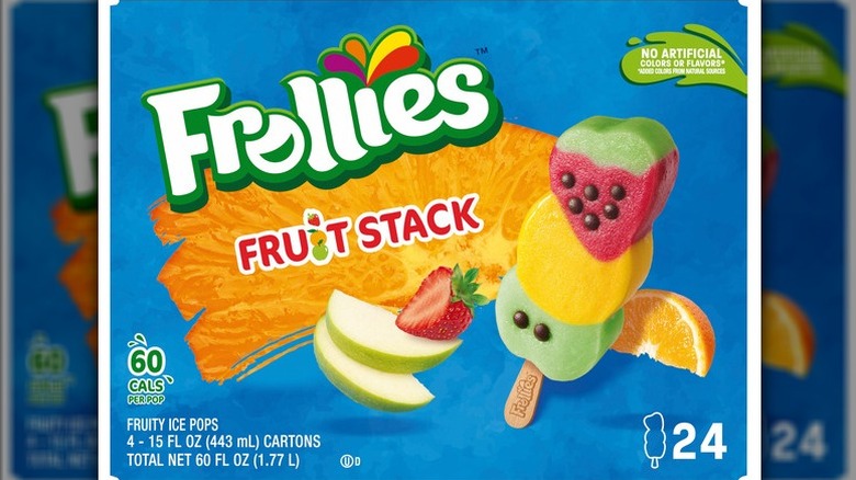 box of Frollies Fruit Stack Fruity Ice Pops