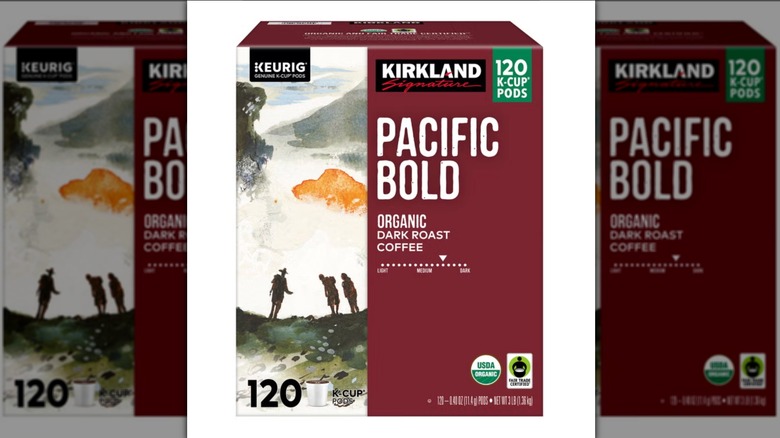 Kirkland Signature Pacific Bold K-Cup Pod box