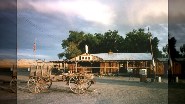 The exterior of Middlegate Station building is pictured.