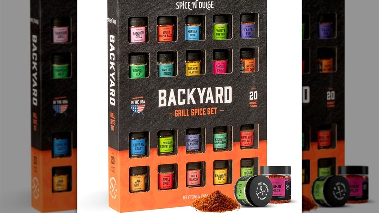 Backyard Grill Spice Set from Pop n' Dulge on a white background.