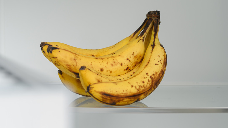 Bananas in the fridge