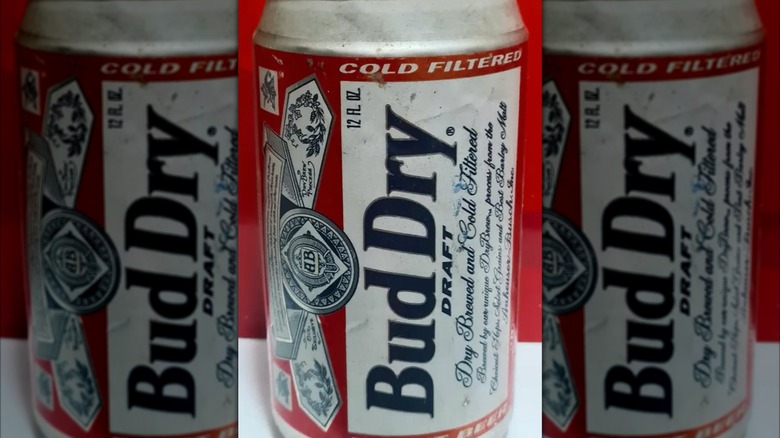 Bud Dry in can