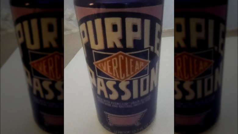 1980s vintage can of Purple Passion