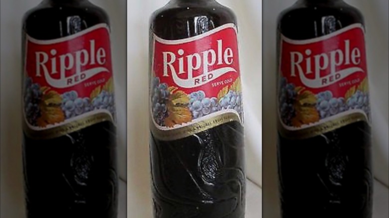 Bottle of Ripple wine