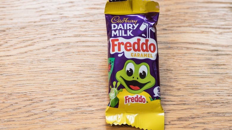 Freddo Caramel on a table