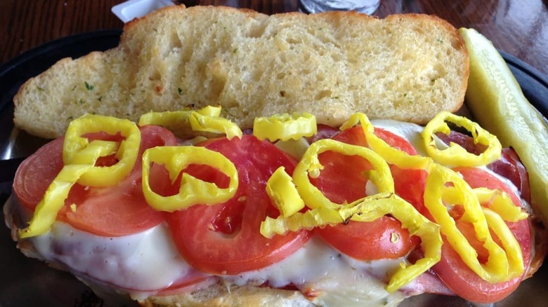 A Garabaldi sandwich from Paisan's