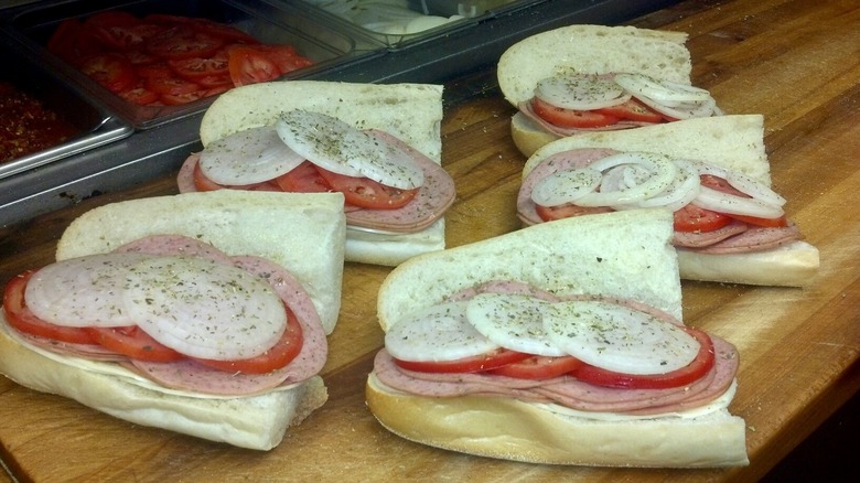 Zeps being prepared at Lou's in Norristown