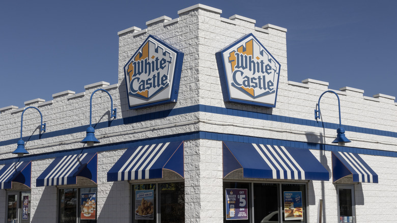 Exterior of a White Castle